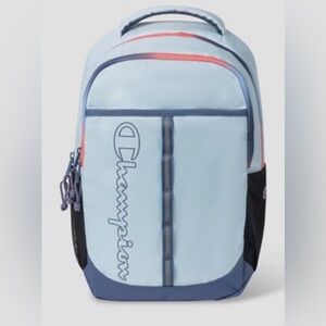 Champion Center Set - Backpack & Lunch Kit with Tray - Light Blue